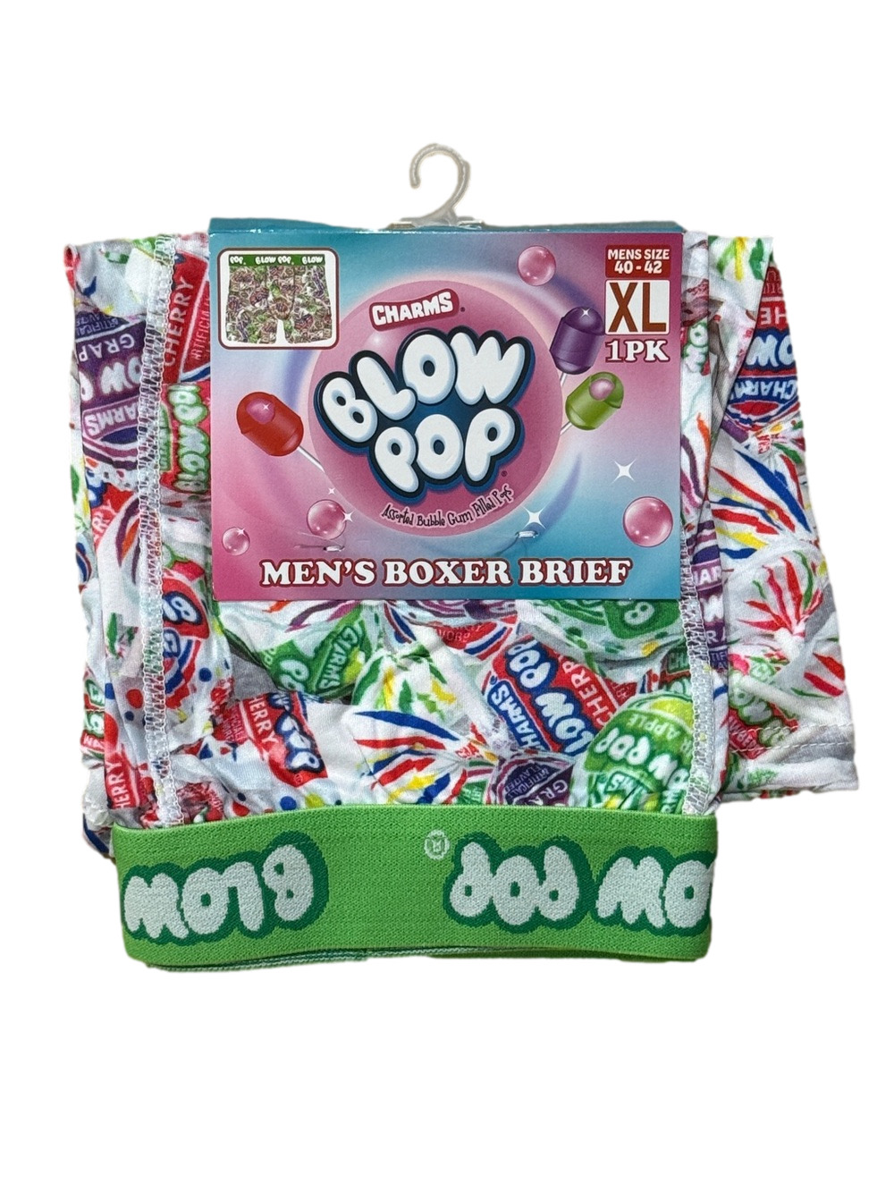 Mens Charms Blow Pops Licensed Boxer Briefs - Size Extra Large XL - NWT